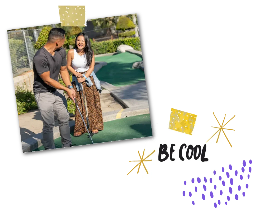 mini golf, games and more at Boomers Park