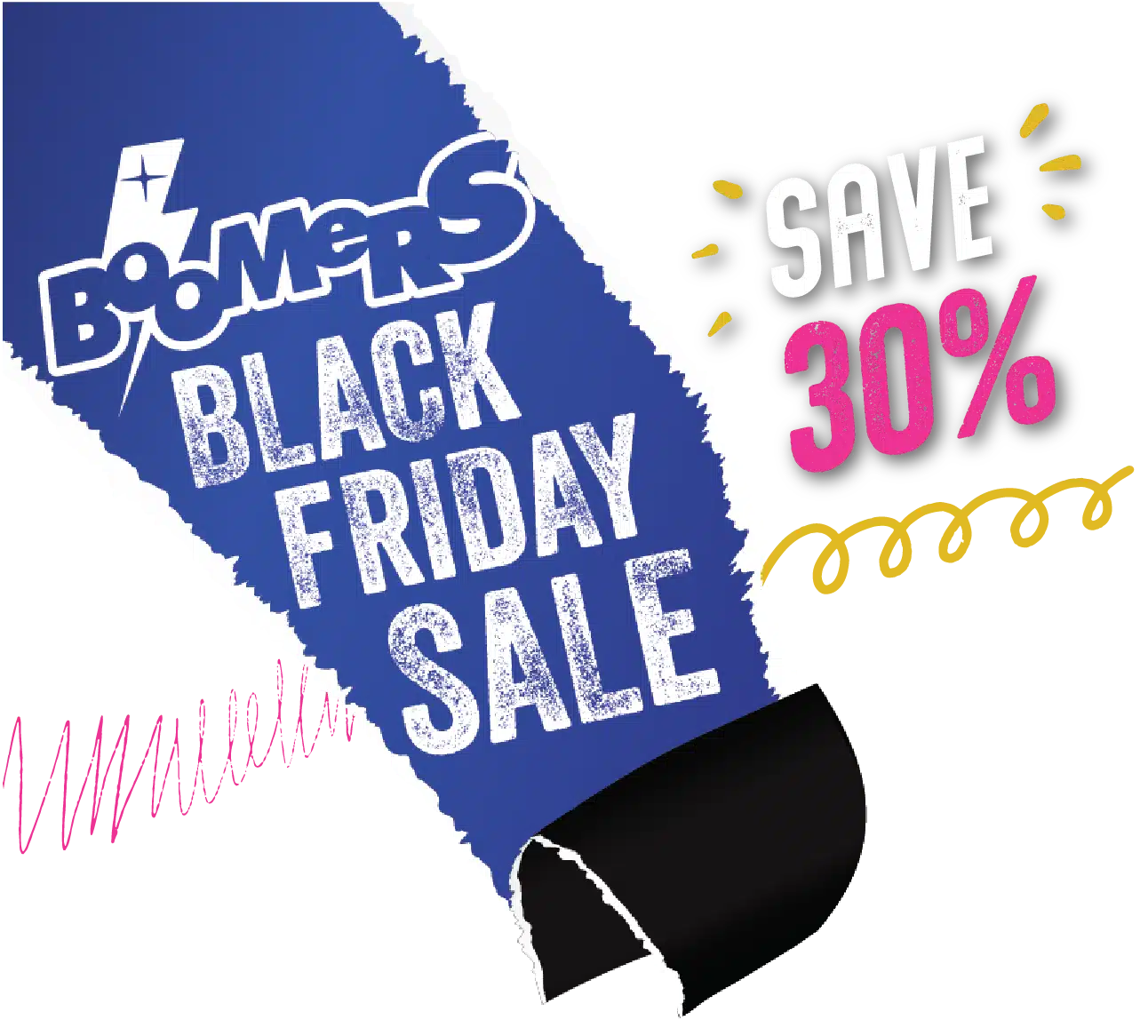 Boomers Black Friday Sale