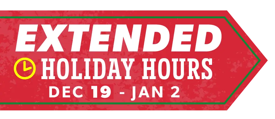 extended holiday hours correct