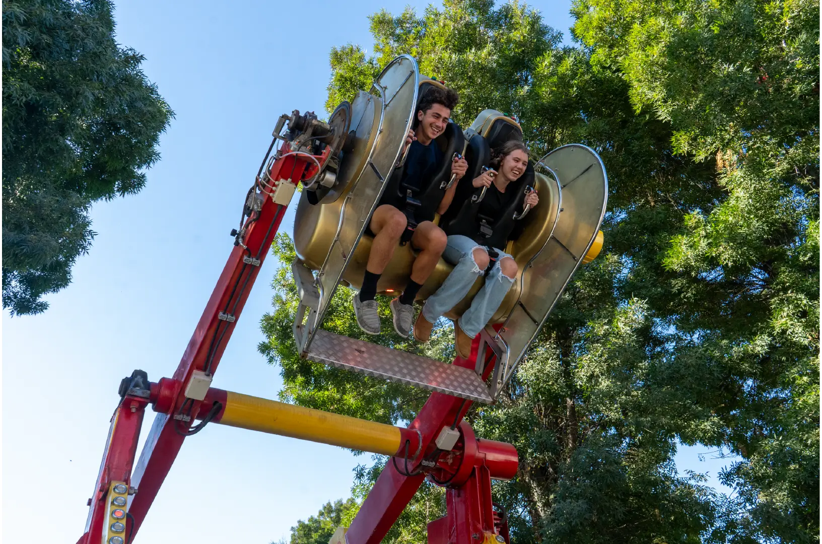 Flamethrower Ride at Boomers Modesto