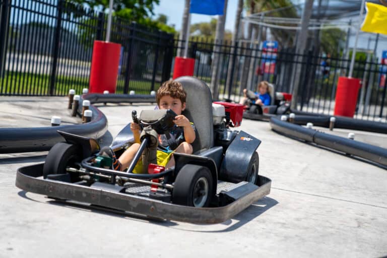 Lil Thunder Kids Go Karts at Boomers Boca Raton