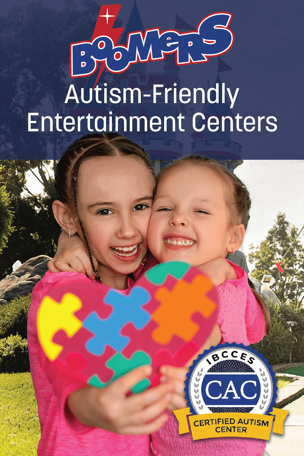 Boomers Parks are Certified Autism Centers