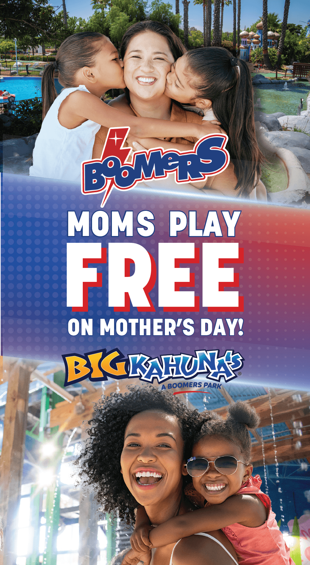The Perfect Mother's Day Gift: Fun Family Memories! - Boomers Parks