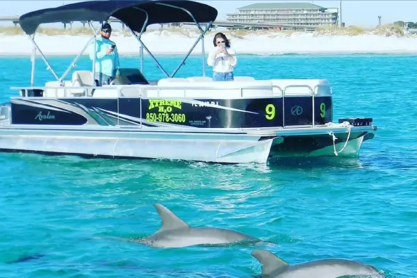 Things to do in Destin - 12 Passenger Pontoon Boat Rental Departing from Destin Harbor