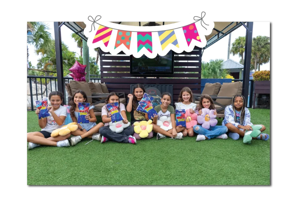 Birthday Party celebration at Boomers Parks