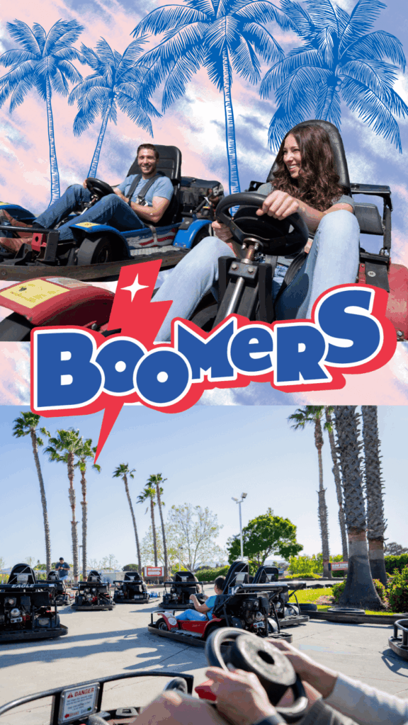 Go Karts at Boomers Parks