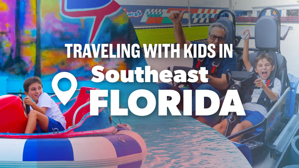 traveling with kids in southeast florida