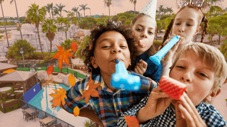 Fall Birthday Parties at Boomers