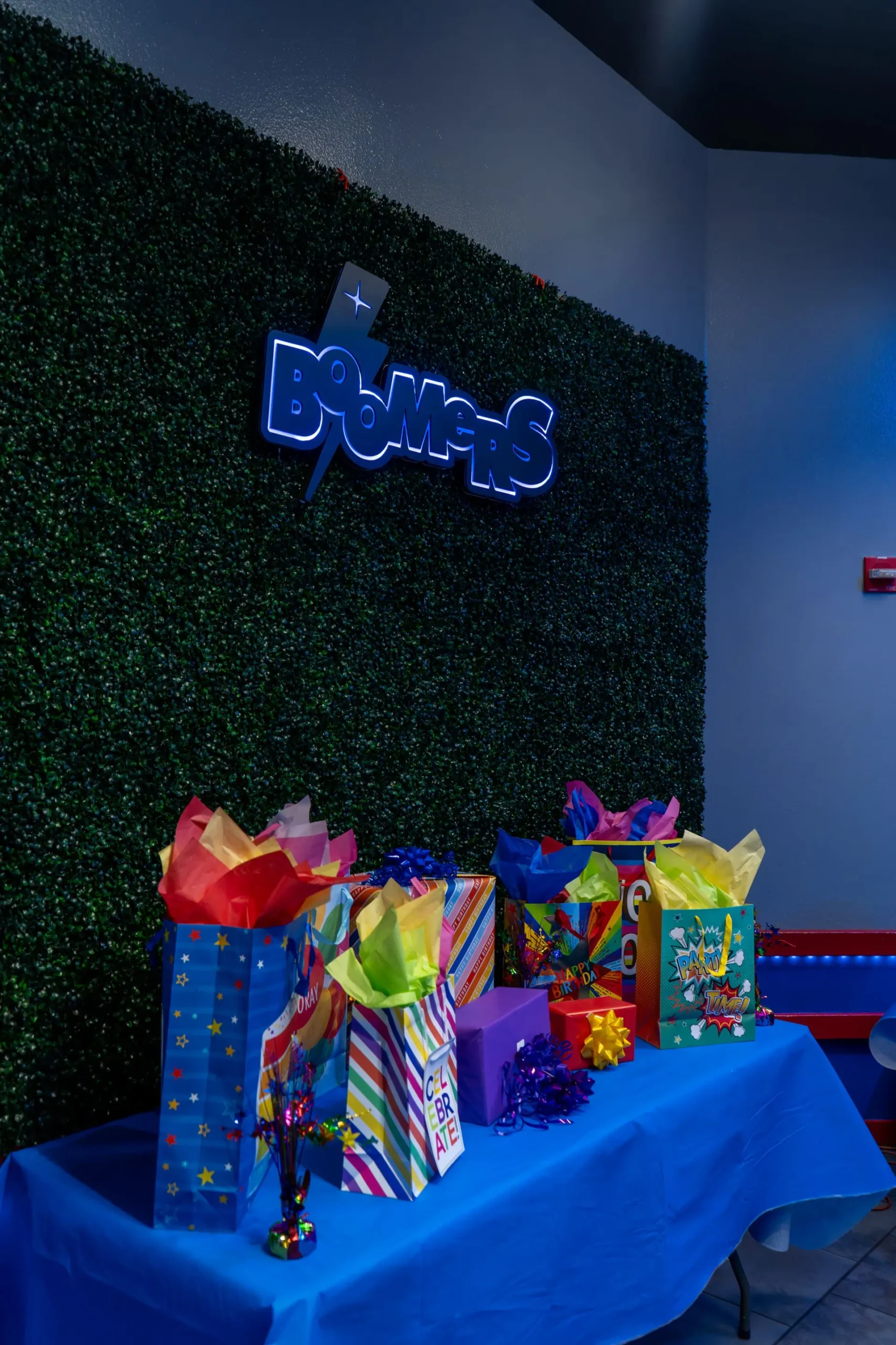 Birthday party at Boomers Livermore