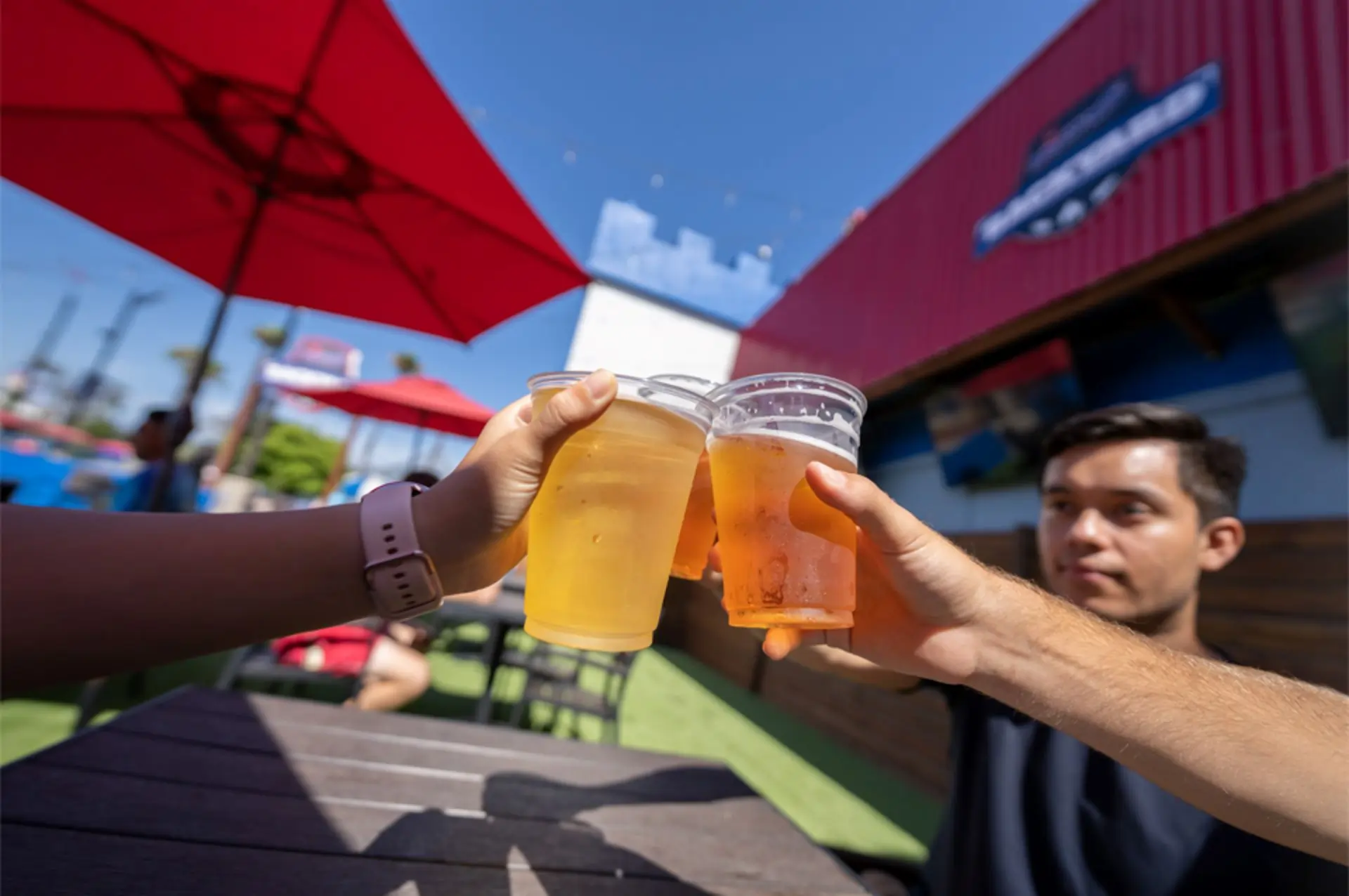 Drinks at Boomers Backyard