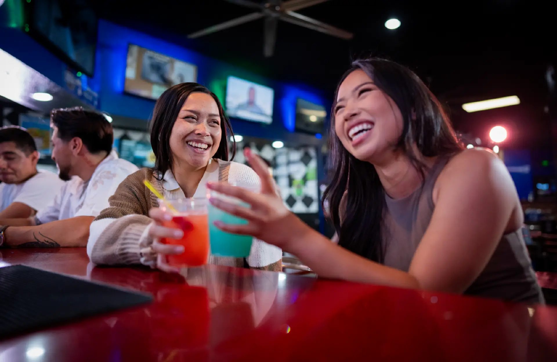 Bar at Boomers Modesto