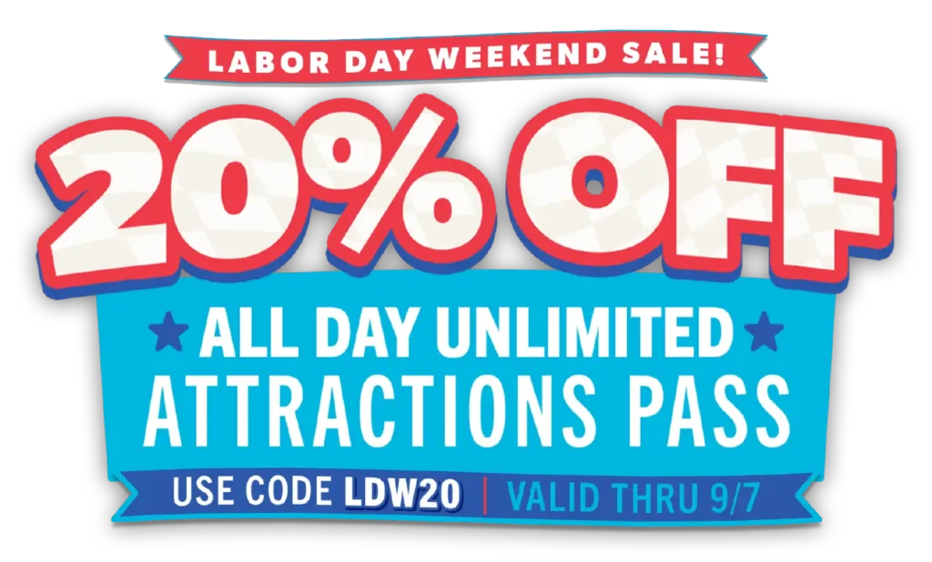20% off for labor day